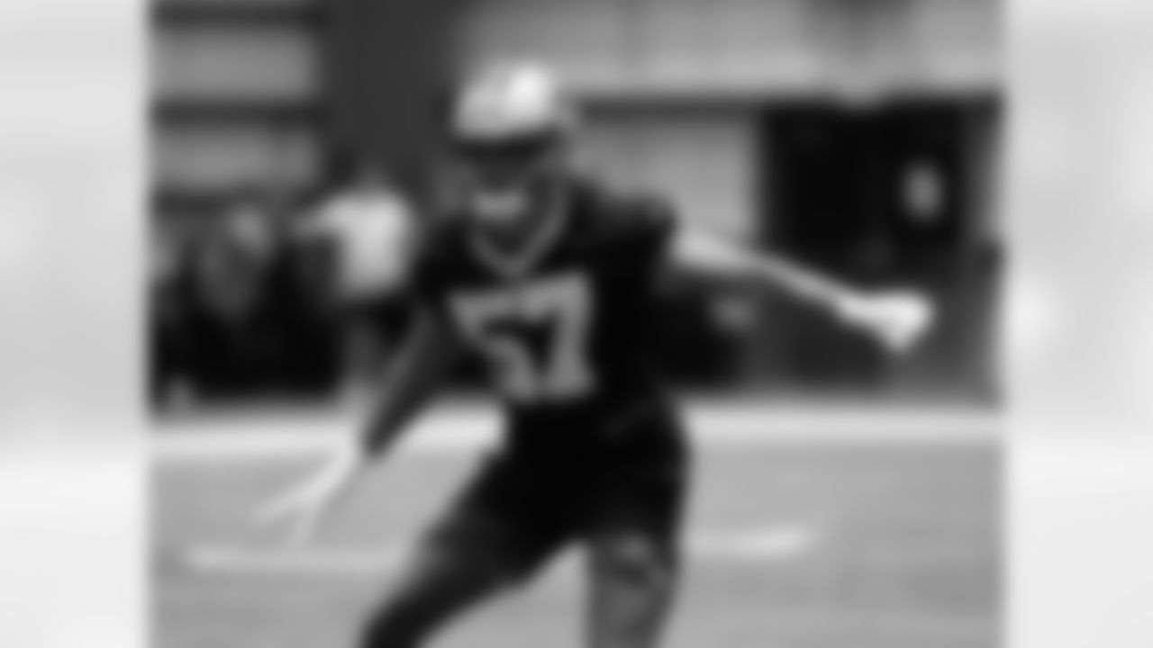 New Orleans Saints players kicked off 2025 Rookie Minicamp workouts at the Ochsner Sports Performance Center on May 9, 2025.