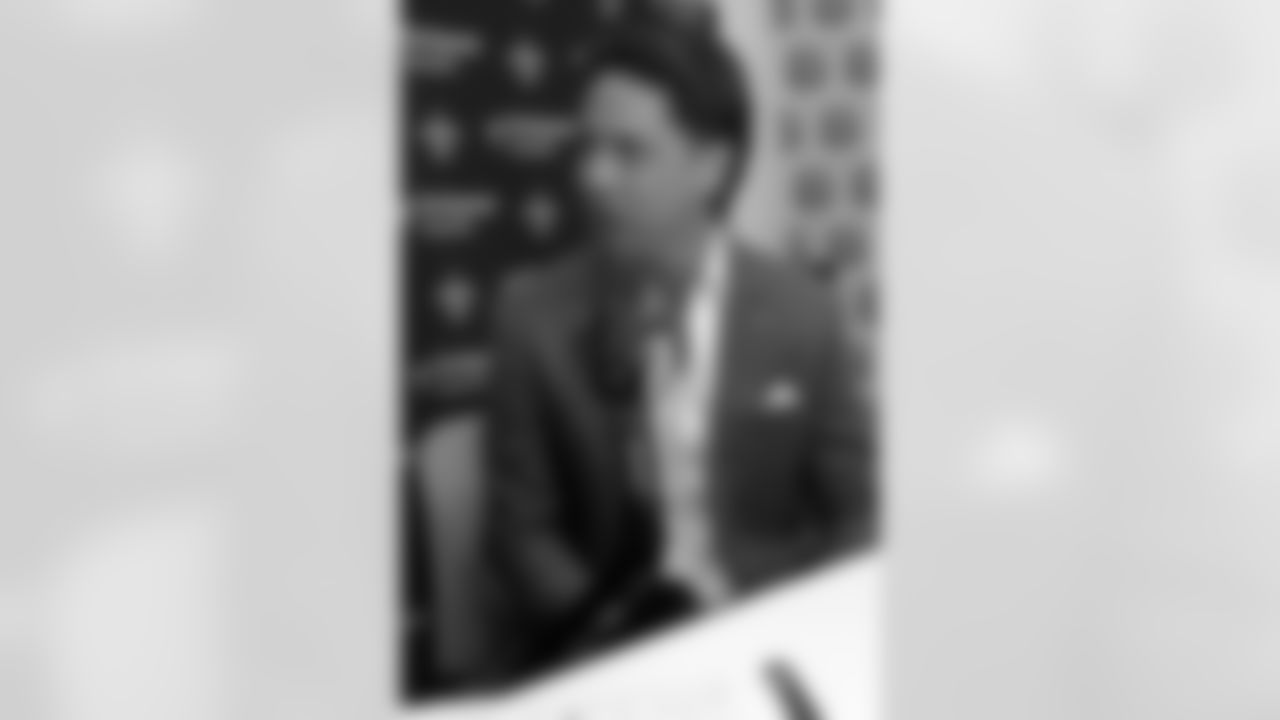 Check out photos from the Super Bowl LX media experiences on Radio Row at the New Orleans Ernest N. Morial Convention Center, February 3, 2026. Featured guests on the Saints podcast include former New Orleans Hornets guard Baron Davis, NFL Network's Tom Pelissero, and Pro Football Ireland's Michael McQuaid.