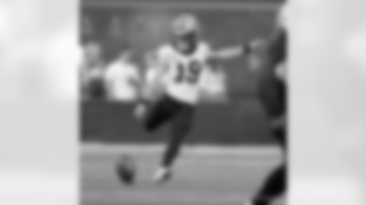 Check out the game action photos from the New Orleans Saints game against the Los Angeles Rams for Week 9 of the 2025 NFL season on Nov. 2, 2025 at SoFi Stadium.