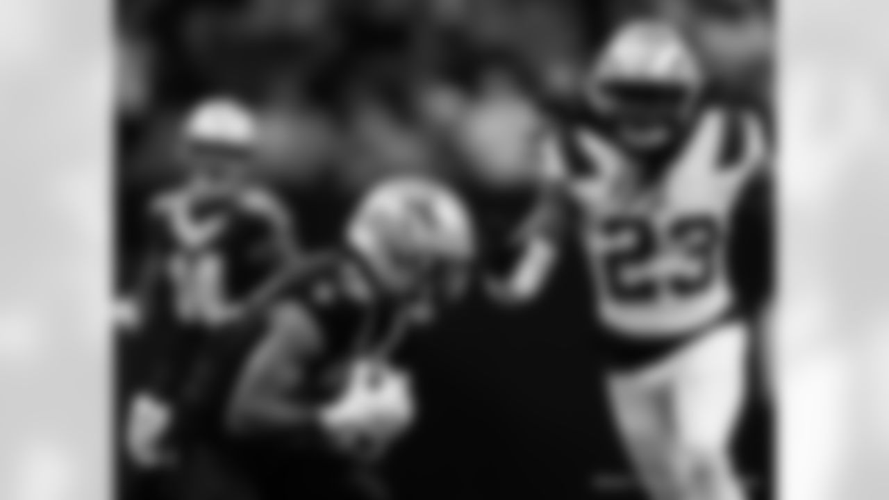Check out the game action photos from the New Orleans Saints game against the New England Patriots for Week 6 of the 2025 NFL season on October 12, 2025 at Caesars Superdome.