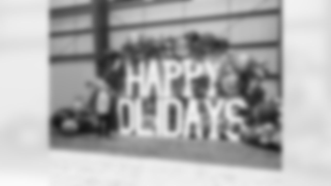 The New Orleans Saints hosted its 11th annual Sideline Pass holiday toy and gift drive in partnership with Saints owner and New Orleans Pelicans governor Gayle Benson and sideline reporter Jen Hale. Guests enjoyed appearances from defensive end Cam Jordan and tight end Juwan Johnson, plus the Saints Cheer Krewe, PelSquad, and more at the Ochsner Sports Performance Center on Tuesday, Nov. 25, 2025.