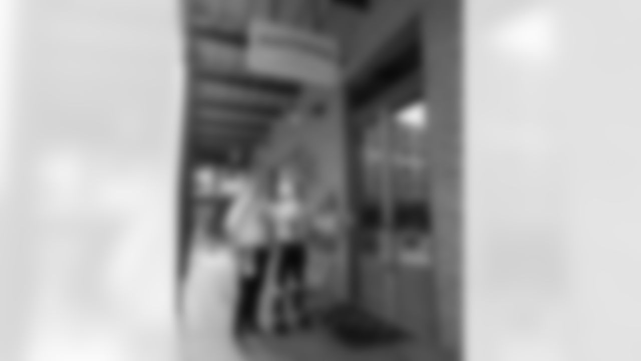 The New Orleans Saints hosted a watch party presented by Bud Light for their game against the Tampa Bay Buccaneers on Dec. 7, 2025 at Manning's in New Orleans, Louisiana. Members of the Saints Cheer Krewe were in attendance and interacting with fans during the event.