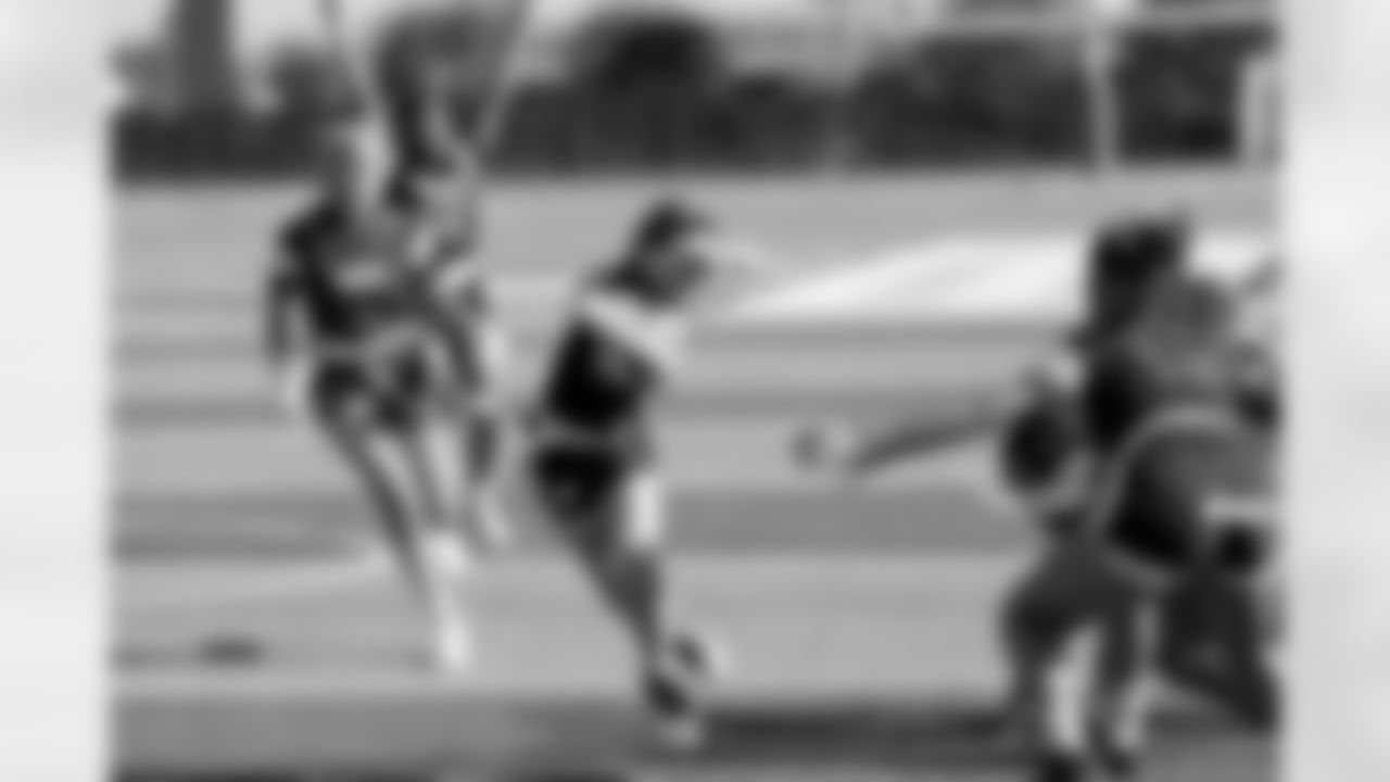 Check out the best Week 1 action shots as six teams competed on Thursday, April 4 as part of the 2024 Saints Girls High School Flag Football season.