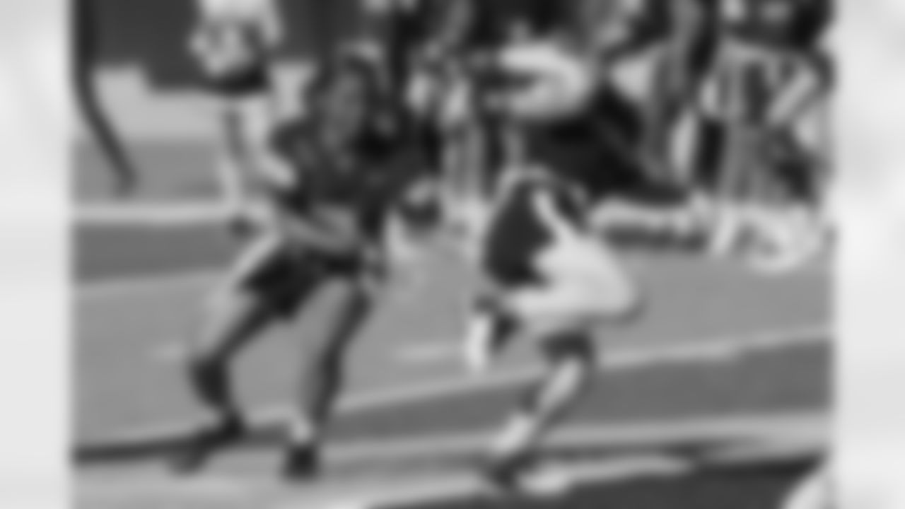Check out the best Week 1 action shots as six teams competed on Thursday, April 4 as part of the 2024 Saints Girls High School Flag Football season.