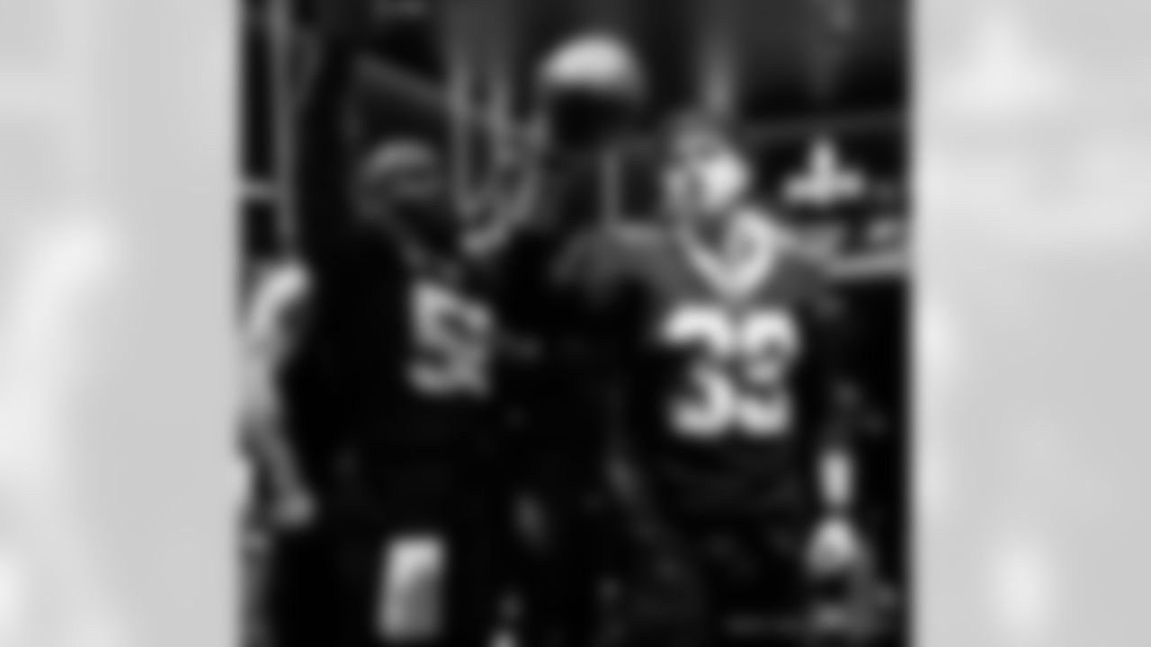 Head inside the New Orleans Saints locker room postgame after the Saints' win against the Carolina Panthers in Week 15 of the 2025 NFL Season presented by Bud Light.