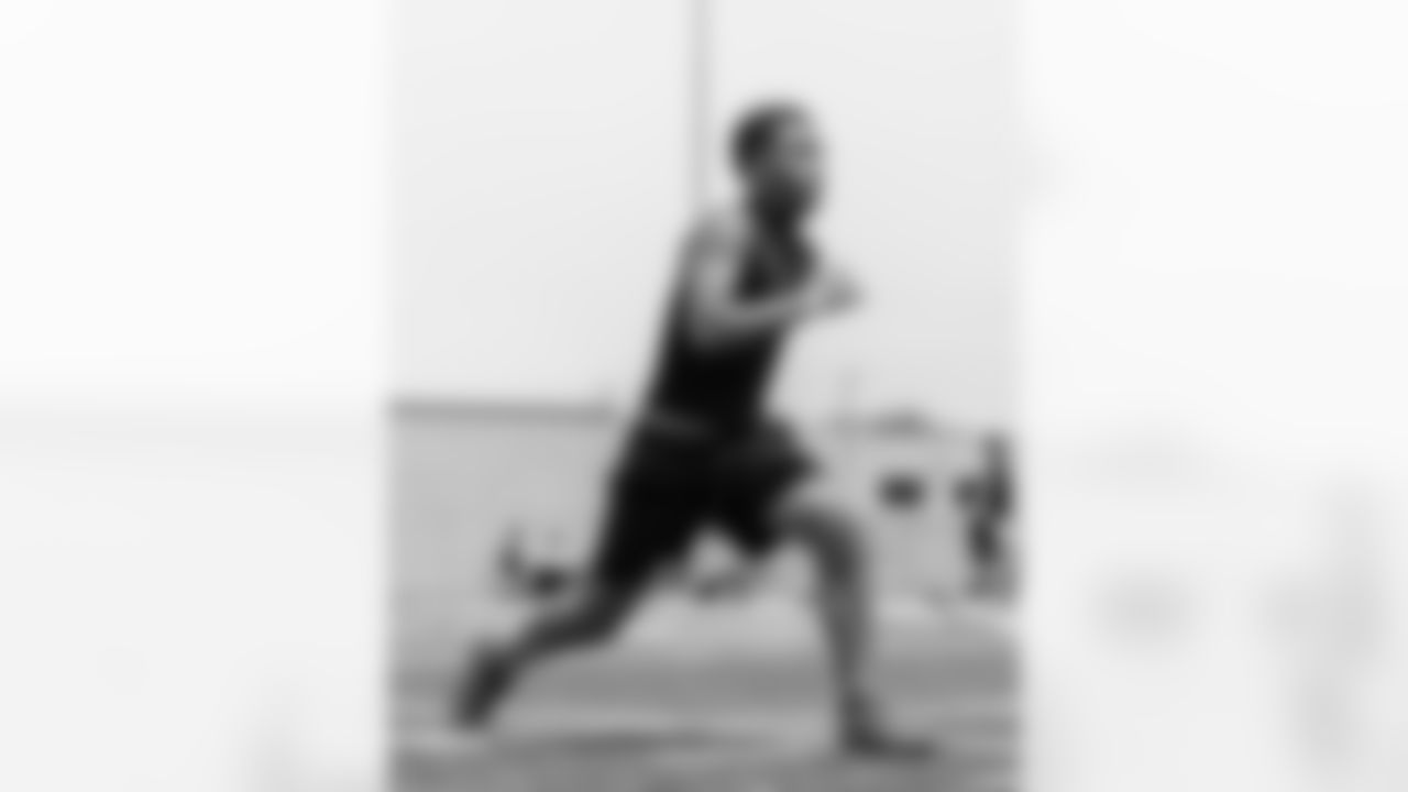 New Orleans Saints wide receivers coach Keith Williams along with Saints wide receivers Rashid Shaheed and Donovan Peoples-Jones joined youth athletes at the 2025 Nebraska Elite wide out camp on July 12, 2025 for a day of drills and skill building.