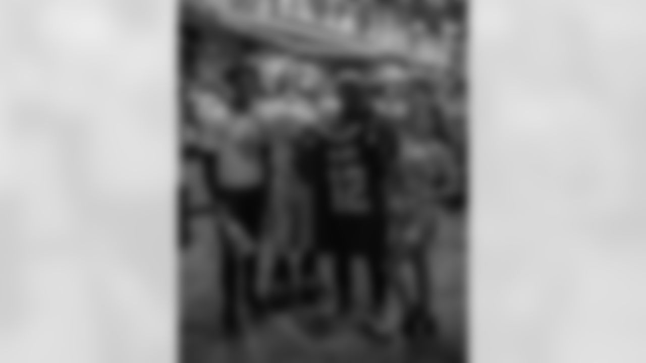 The New Orleans Saints hosted a watch party presented by Bud Light for their game against the Atlanta Falcons on Jan. 4, 2026 at Parlay's in New Orleans, Louisiana. Members of the Saints Cheer Krewe and Sir Saint were in attendance and interacting with fans during the event.