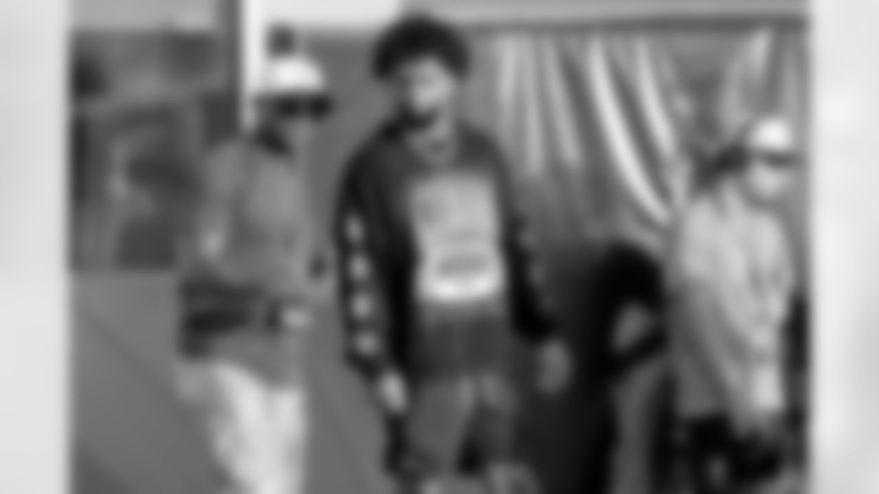 New Orleans Saints players attended the annual HBCU Legacy Bowl at Yulman Stadium on the campus of Tulane University on Saturday, February 21, 2026.