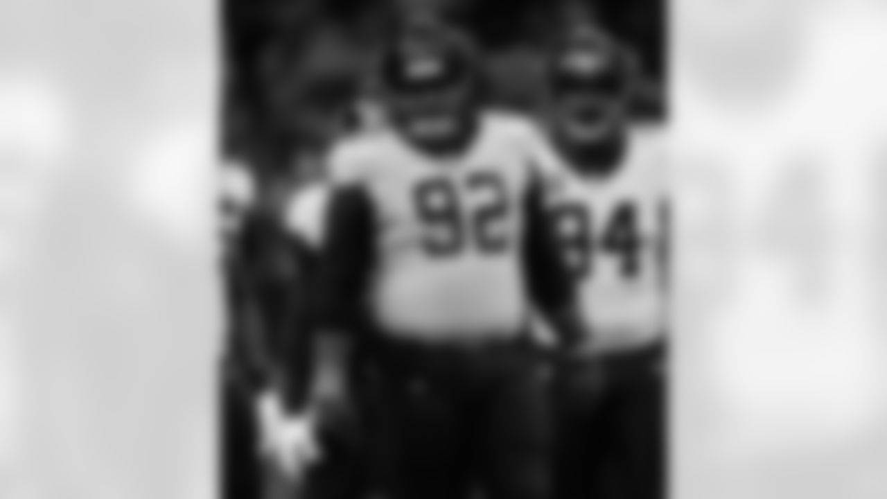 DT Davon Godchaux (92) in action during the New Orleans Saints game against the Arizona Cardinals for Week 1 of the 2025 NFL Season on Sept. 7, 2025 at Caesars Superdome.