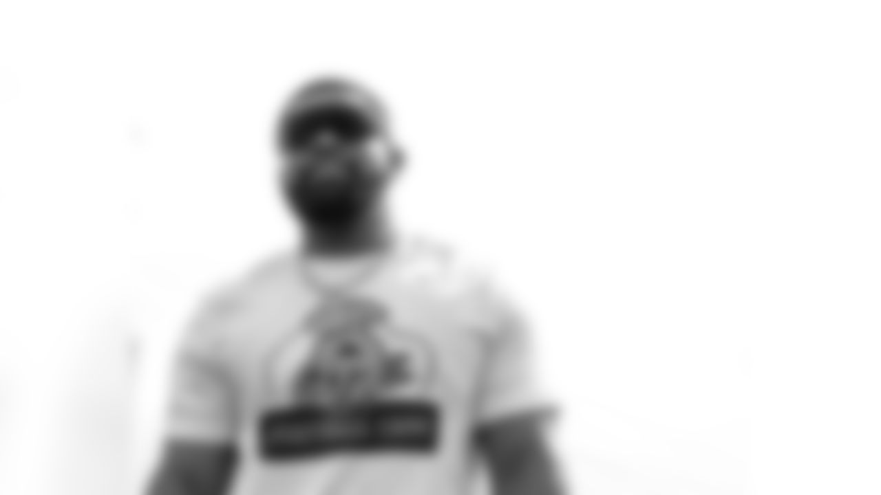 New Orleans Saints running back Clyde Edwards-Helaire hosted his first youth football camp of the year for 250 young athletes at Elite Training Academy in Baton Rouge on Saturday, April 19, 2025.