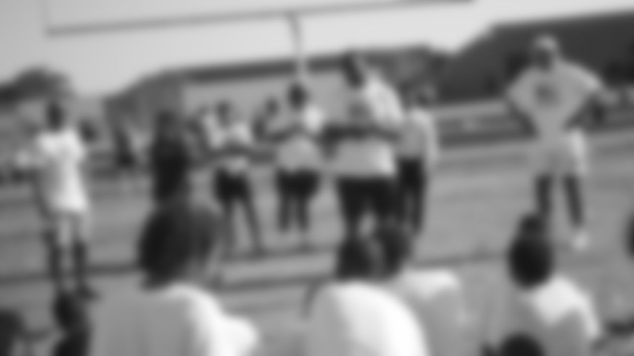 New Orleans Saints defensive end Payton Turner hosted a youth football camp alongside other pros from Westside High School in his hometown of Houston, Texas on Saturday, June 15, 2024.