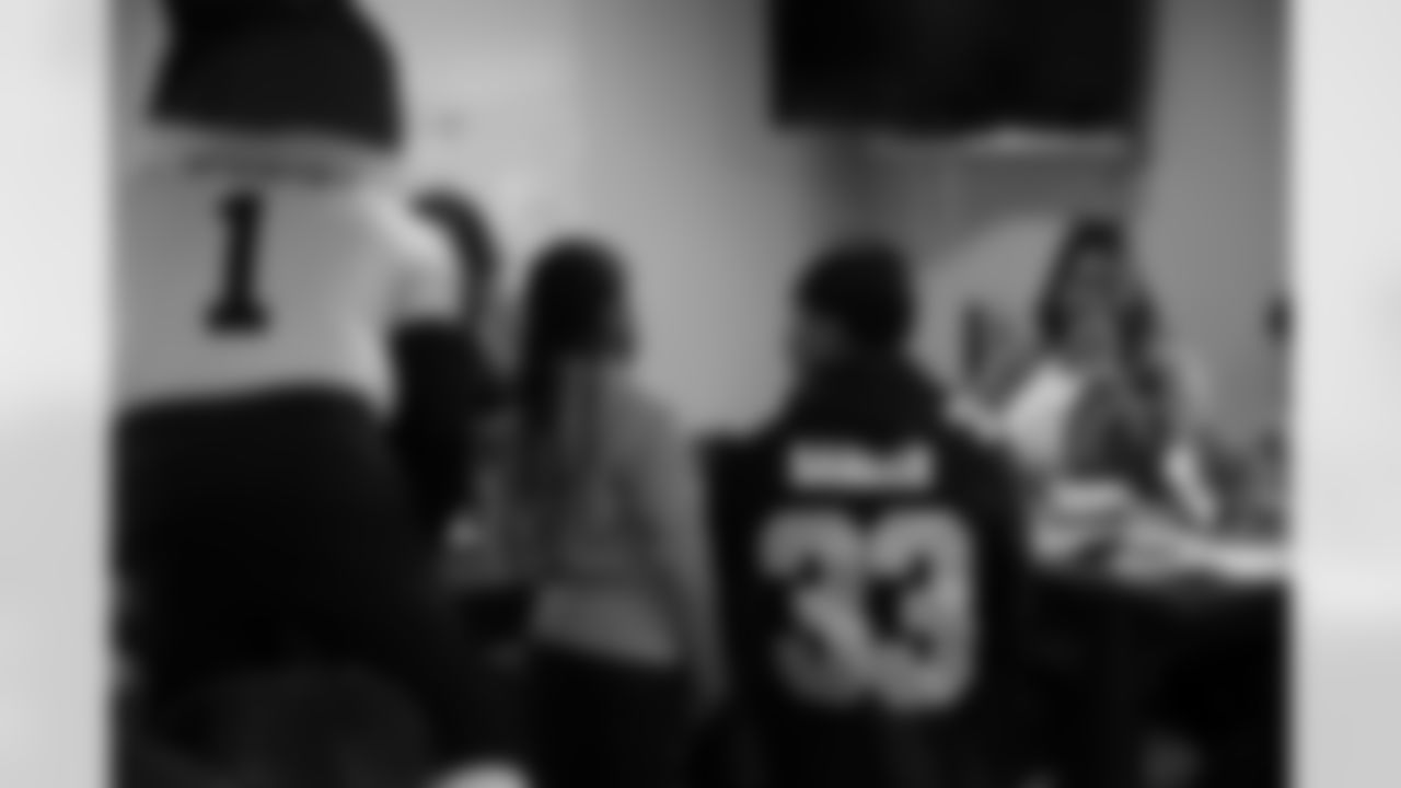 New Orleans Saints defensive back Jonas Sanker joined the Saints Cheer Krewe, Sir Saint and Coca-Cola for a water donation event, supporting a local Boys & Girls Club on December 9, 2025.