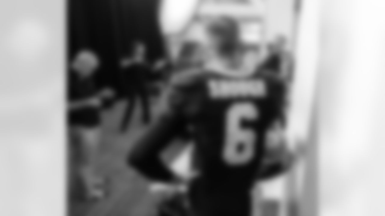 Go behind the scenes as New Orleans Saints players suit up for the team's annual Media Day ahead of the 2025 NFL season.
