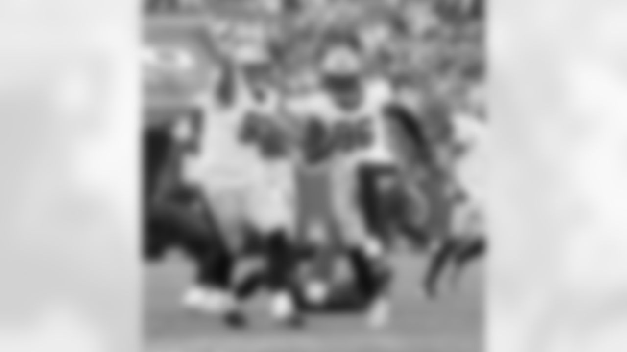 Check out the game action photos from the New Orleans Saints game against the Tampa Bay Buccaneers for Week 14 of the 2025 NFL season on Dec. 7, 2025 at Raymond James Stadium.