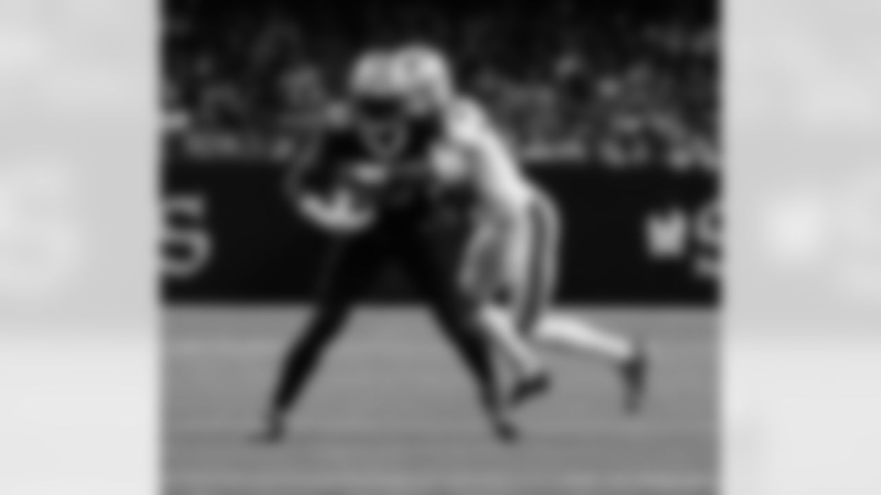 Check out the game action photos from the New Orleans Saints game against the New England Patriots for Week 6 of the 2025 NFL season on October 12, 2025 at Caesars Superdome.