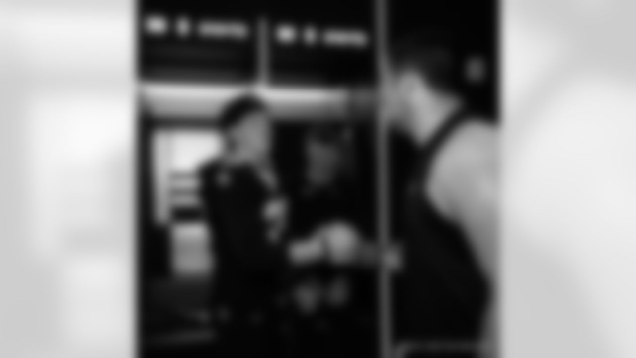 Head inside the New Orleans Saints locker room postgame after the Saints' win against the Carolina Panthers in Week 15 of the 2025 NFL Season presented by Bud Light.