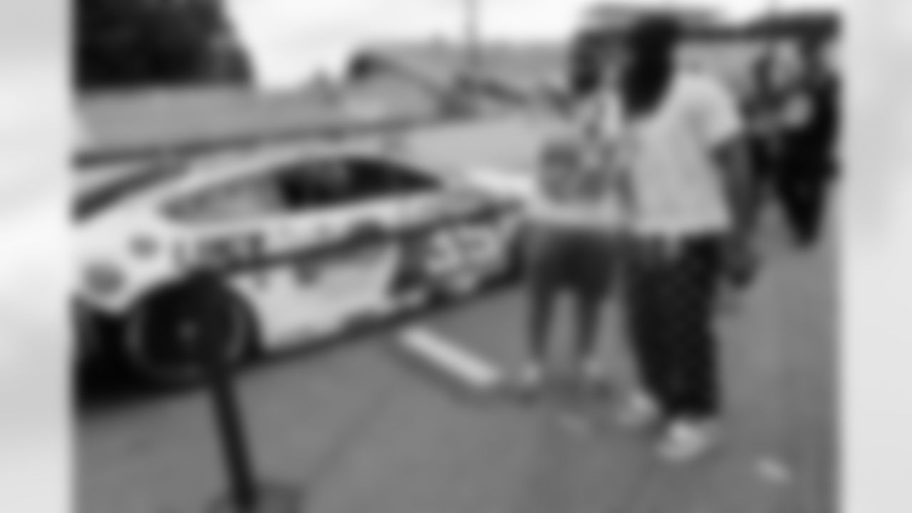 New Orleans Saints running back Alvin Kamara joined NASCAR for several events during the Chicago Street Race Weekend on Saturday, July 6, 2025.