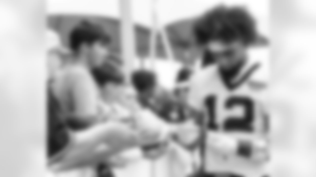 New Orleans Saints players greeted fans and signed autographs during Day 1 of 2025 Saints Training Camp presented by Rouses Markets at the Ochsner Sports Performance Center on Wednesday, June 23.