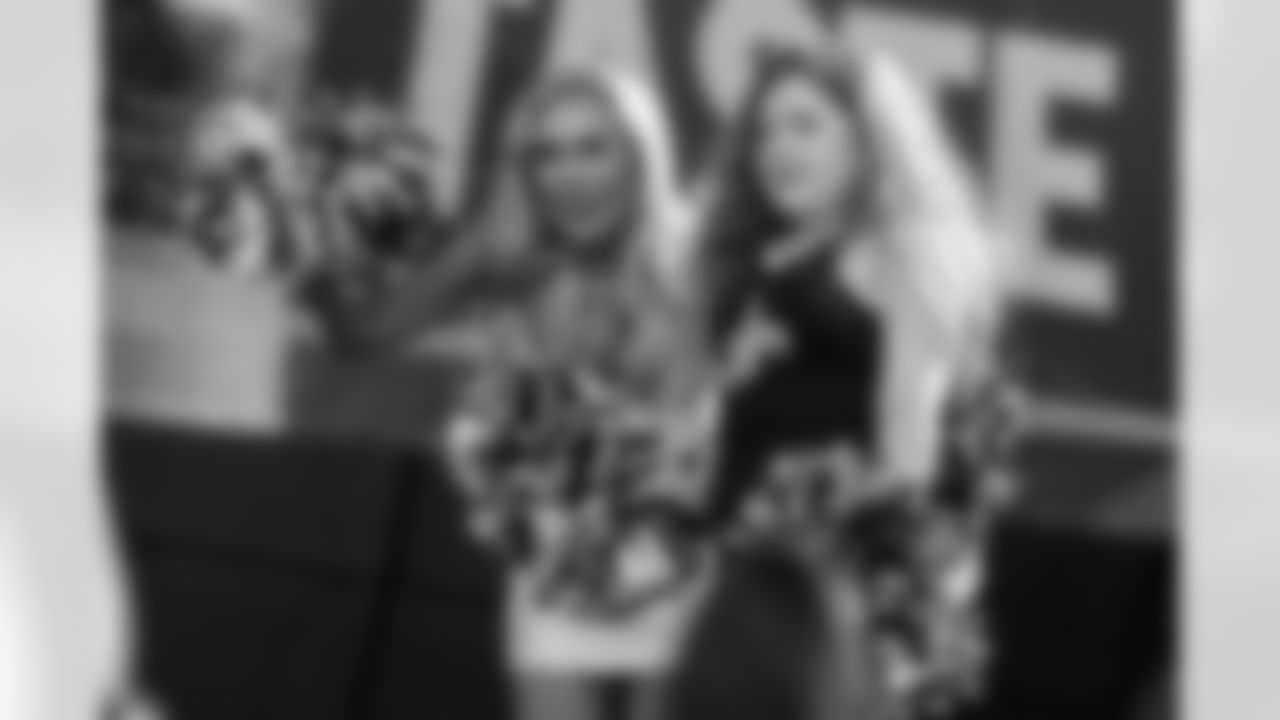 New Orleans Saints fans enjoyed the Week 12 entertainment in Champions Square ahead of the game against the Atlanta Falcons during the 2025 NFL season on Nov. 23, 2025.