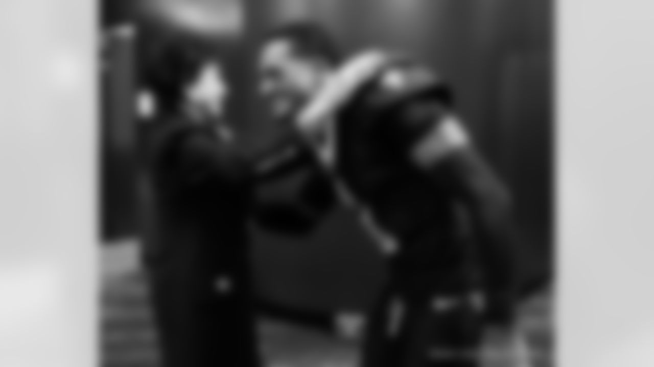 Head inside the New Orleans Saints locker room postgame after the Saints' win against the Carolina Panthers in Week 15 of the 2025 NFL Season presented by Bud Light.