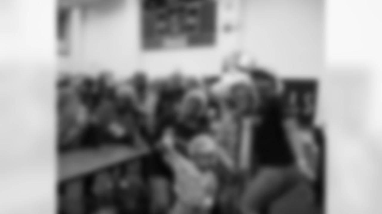 New Orleans Saints legend Devery Henderson joined LA Blue for a meal packing event for the local community, honoring the legacy of Martin Luther King Jr., on January 19, 2026.