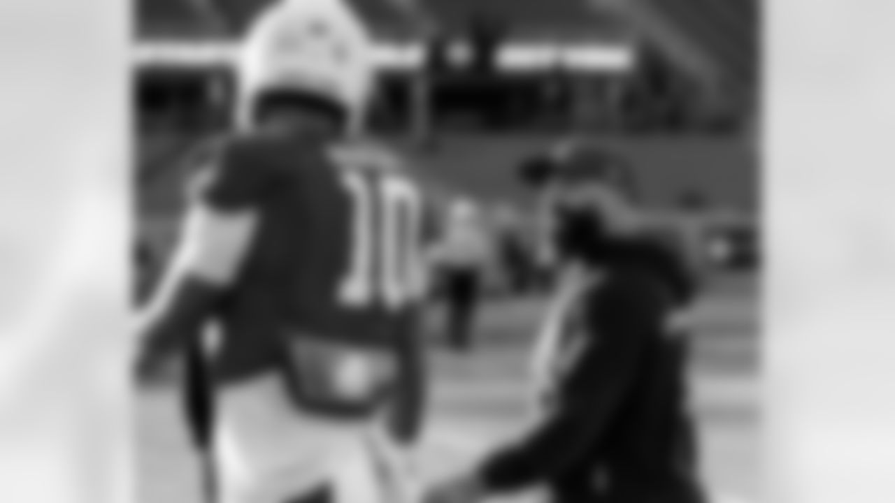 Check out photos from Day 3 of practices at the 2026 Panini Senior Bowl in Mobile, Ala. on Thursday, Jan. 30, featuring top NFL Draft prospects. Associate Head Coach and Running Backs Coach Joel Thomas, Quarterbacks Coach Scott Tolzien, Linebackers Coach Peter Sirmon, Assistant Special Teams Coach Kyle Wilber, Assistant Defensive Backs Coach Robert Blanton, and Assistant to the Head Coach Mike Martinez continue working with players.