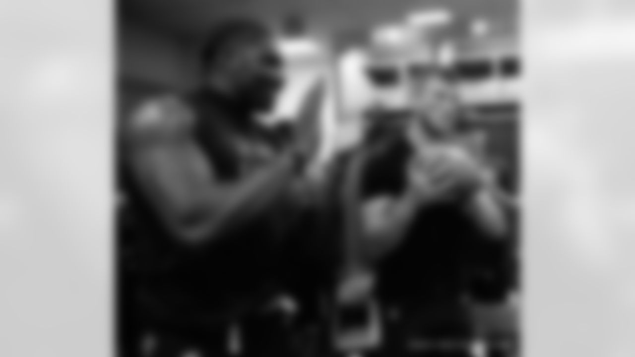 Head inside the New Orleans Saints locker room postgame after the Saints' win against the Tennessee Titans in Week 17 of the 2025 NFL season presented by Bud Light.