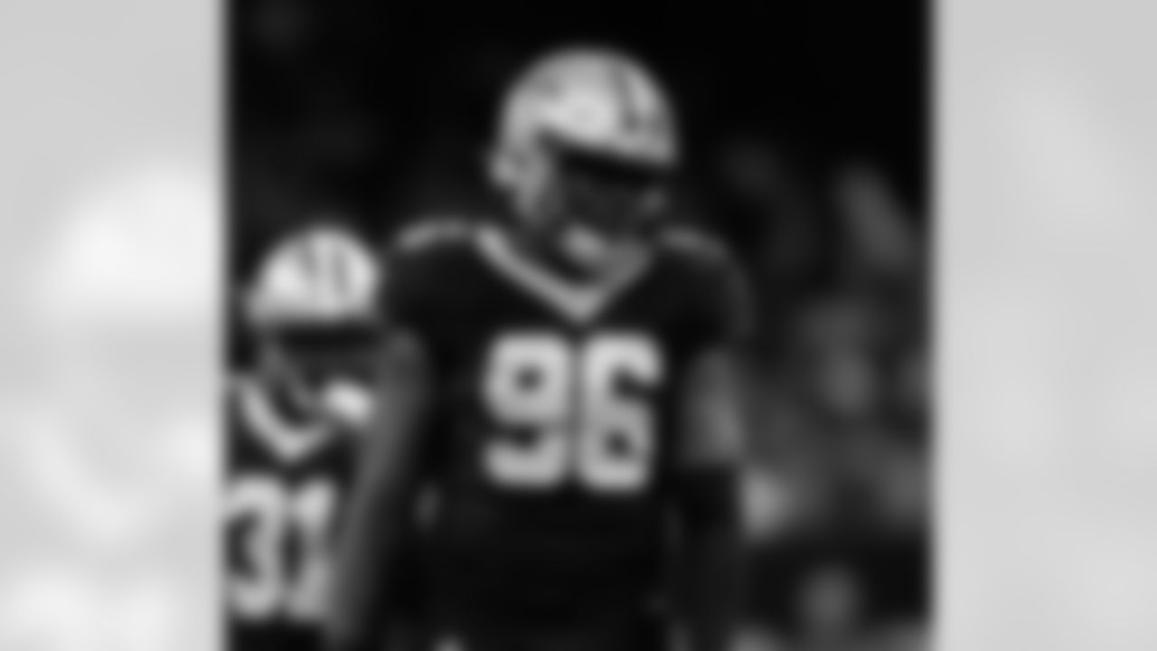 Check out the game action photos from the New Orleans Saints game against the New York Giants for Week 5 of the 2025 NFL season on Oct. 5, 2025 at Caesars Superdome.