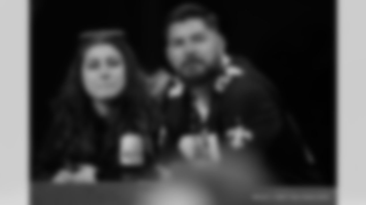 Check out the fan photos from the New Orleans Saints game against the Atlanta Falcons for Week 18 of the 2025 NFL season on Jan. 4, 2026 at Mercedes-Benz Stadium.