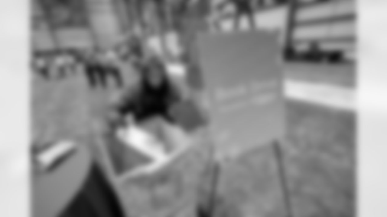 New Orleans Saints wide receiver Mason Tipton and linebacker Pete Werner joined members of the Saints Kids Club presented by Entergy, as well as the Pelicans and Saints Crib Clubs presented by Ochsner Children's Hospital, at the 2025 Holiday Huddle event on Wednesday, Dec. 10, 2025. Attendees enjoyed holiday-themed activities plus a Play Football Experience.