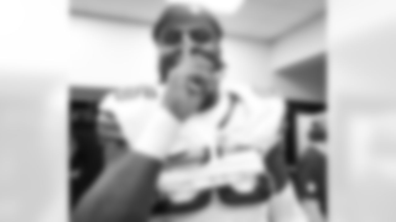 Head inside the New Orleans Saints locker room postgame after the Saints' win against the Carolina Panthers in Week 10 of the 2025 NFL Season presented by Bud Light.