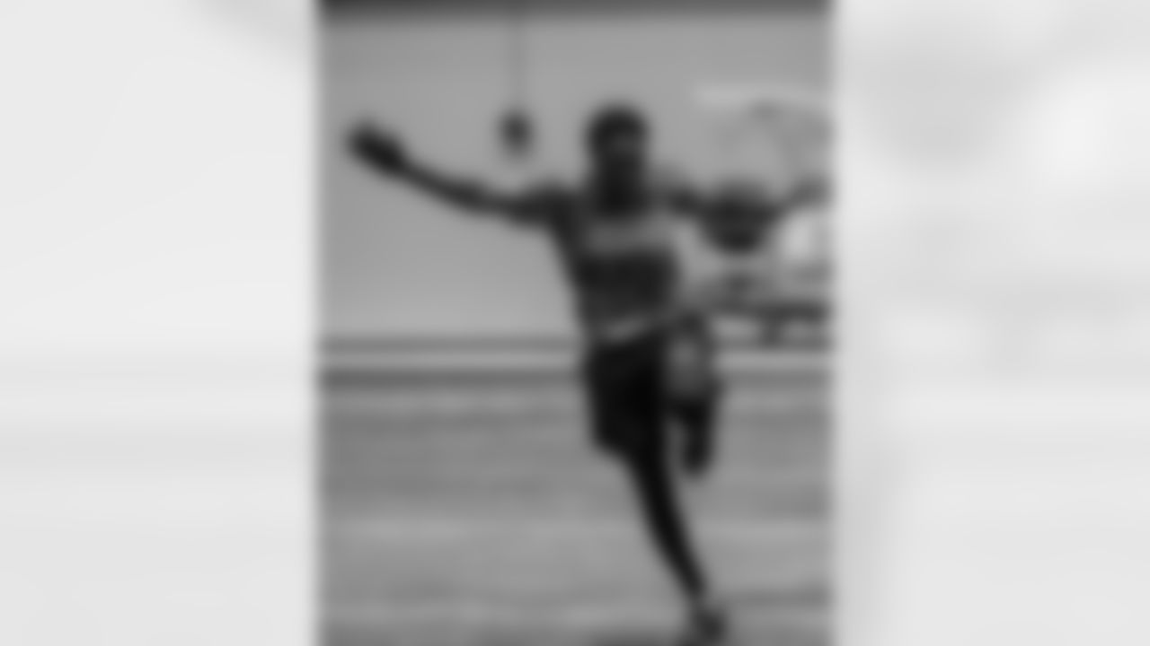 The New Orleans Saints and Dudley DeBosier hosted members of the Army, Marines, Air Force, Navy, and Coast Guard at the Ochsner Sports Performance Center for the 2026 Battle of the Branches on Thursday, January 29. Saints legend Pat Swilling, former defensive end Buford Jordan, and former kicker Greg Fassitt, along with Saints quarterback Tyler Shough and center Erik McCoy, were in attendance for the round-robin tournament featuring challenges such as tug-of-war, the 40-yard dash, and field goal kicking.