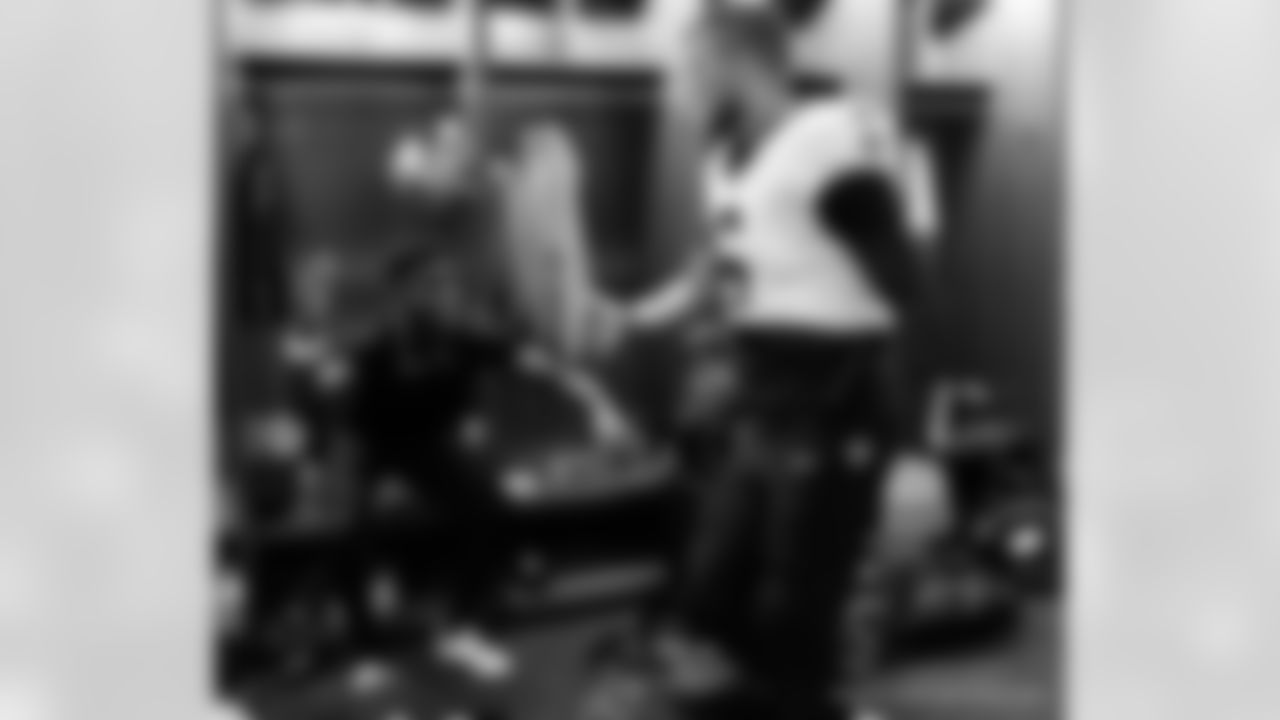 Head inside the New Orleans Saints locker room postgame after the Saints' win against the Tennessee Titans in Week 17 of the 2025 NFL season presented by Bud Light.