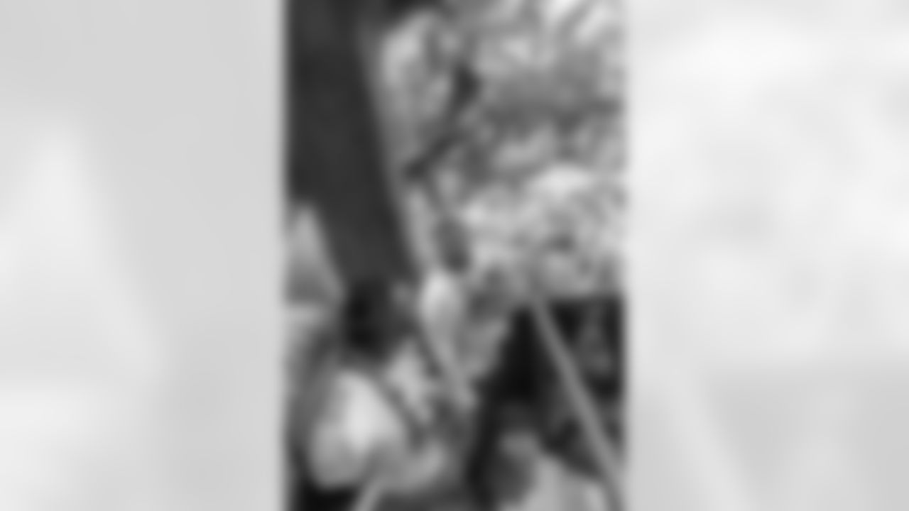 New Orleans Saints players rode down the Uptown route with the Krewe of Tucks as they presented their 58th annual parade on Saturday, February 14 during the 2026 Mardi Gras season.