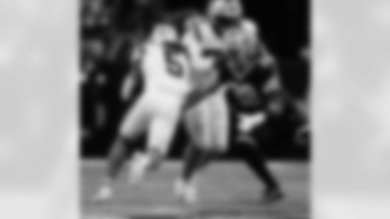 Check out the best photos of the New Orleans defense in their game against the Carolina Panthers for Week 15 of the 2025 NFL season on Dec. 14, 2025, at Caesars Superdome.