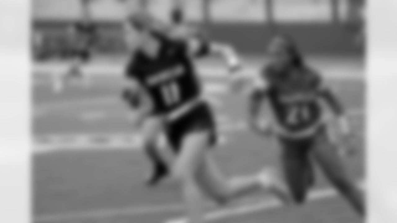 Check out the best action shots from Day 2 of Week 4 as Louisiana Flag Football teams competed as part of the 2025 Saints Girls High School Flag Football season on Wednesday, April 23, 2025.