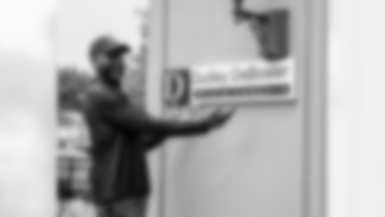 New Orleans Saints legend Daryl Terrell joined the team and Dudley DeBosier to build care kits for victims of domestic violence in Baton Rouge on Monday, January 26, 2026. The care packages were donated to the Capital Area Family Justice Center.