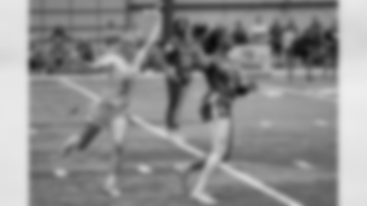 Check out the best action shots as Louisiana Flag Football teams competed in the semifinals round of the 2025 Saints Girls High School Flag Football season at the Ochsner Sports Performance Center on Tuesday, May 6, 2025. New Orleans Saints linebacker Anfernee Orji kicked off the game with the coin toss.