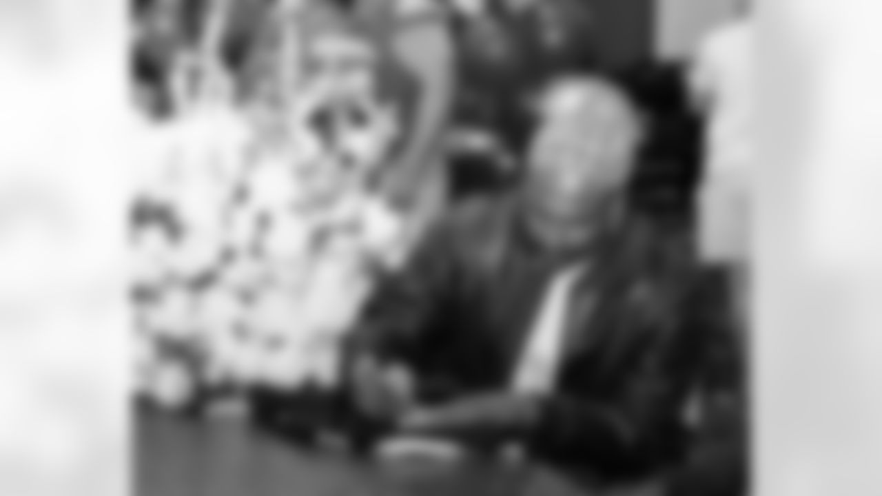 The New Orleans Saints hosted its 11th annual Sideline Pass holiday toy and gift drive in partnership with Saints owner and New Orleans Pelicans governor Gayle Benson and sideline reporter Jen Hale. Guests enjoyed appearances from defensive end Cam Jordan and tight end Juwan Johnson, plus the Saints Cheer Krewe, PelSquad, and more at the Ochsner Sports Performance Center on Tuesday, Nov. 25, 2025.