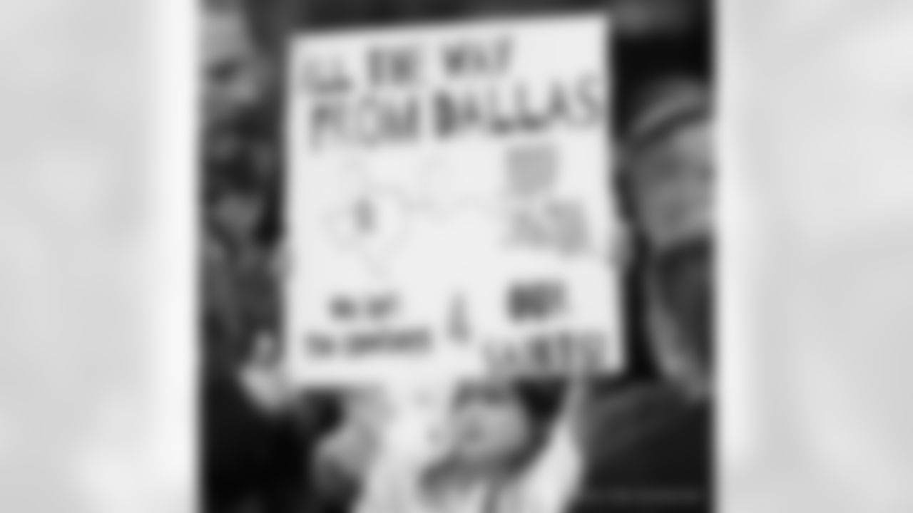 Check out the fan photos from the New Orleans Saints game against the New England Patriots for Week 6 of the 2025 NFL season on October 12, 2025 at Caesars Superdome.
