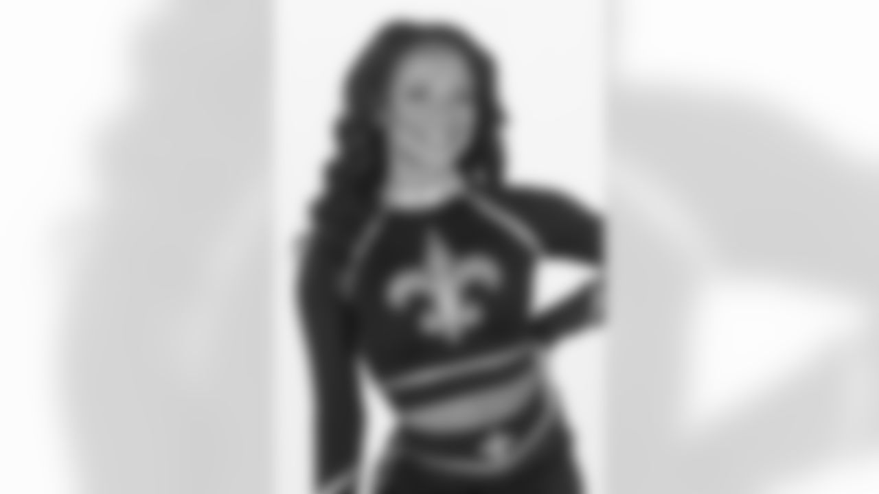 Meet the newest members of the Saints Cheer Krewe for the upcoming New Orleans Saints 2025 NFL season.
Mya