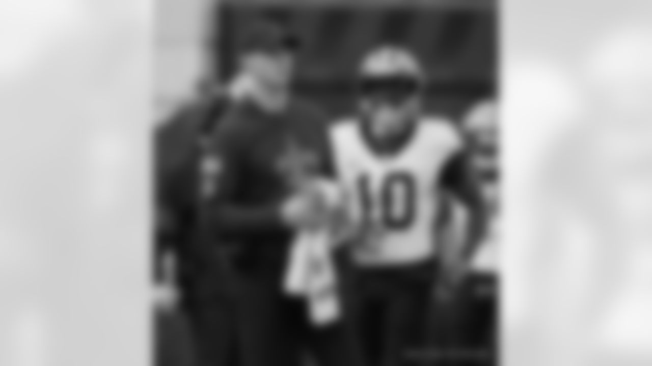 Check out the game action photos from the New Orleans Saints game against the Los Angeles Rams for Week 9 of the 2025 NFL season on Nov. 2, 2025 at SoFi Stadium.