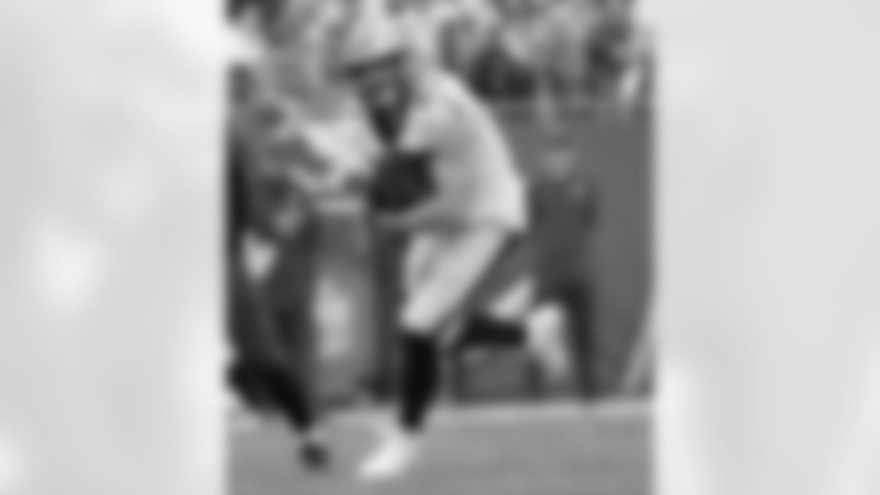 Check out the best photos of the New Orleans offense in their game against the Tampa Bay Buccaneers for Week 14 of the 2025 NFL season on Dec. 7, 2025 at Raymond James Stadium.