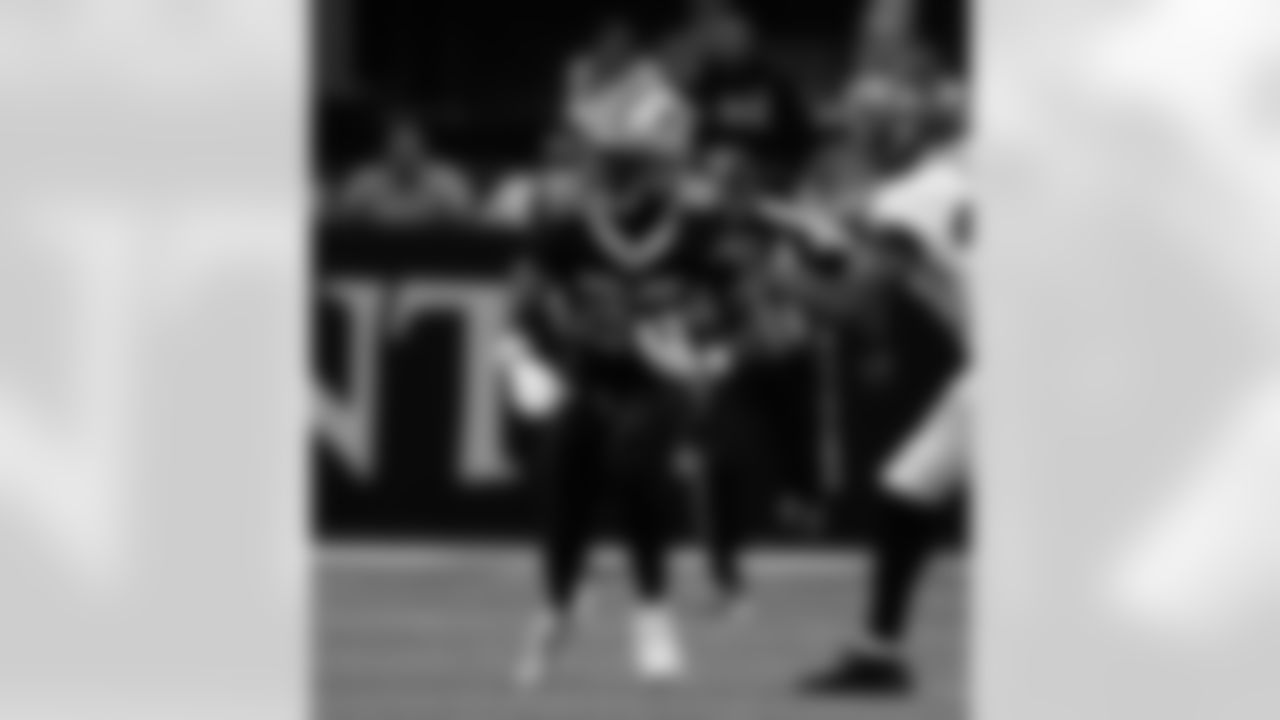 Check out the game action photos from the New Orleans Saints game against the Tampa Bay Buccaneers for Week 8 of the 2025 NFL season on Oct. 26, 2025 at the Caesars Superdome.