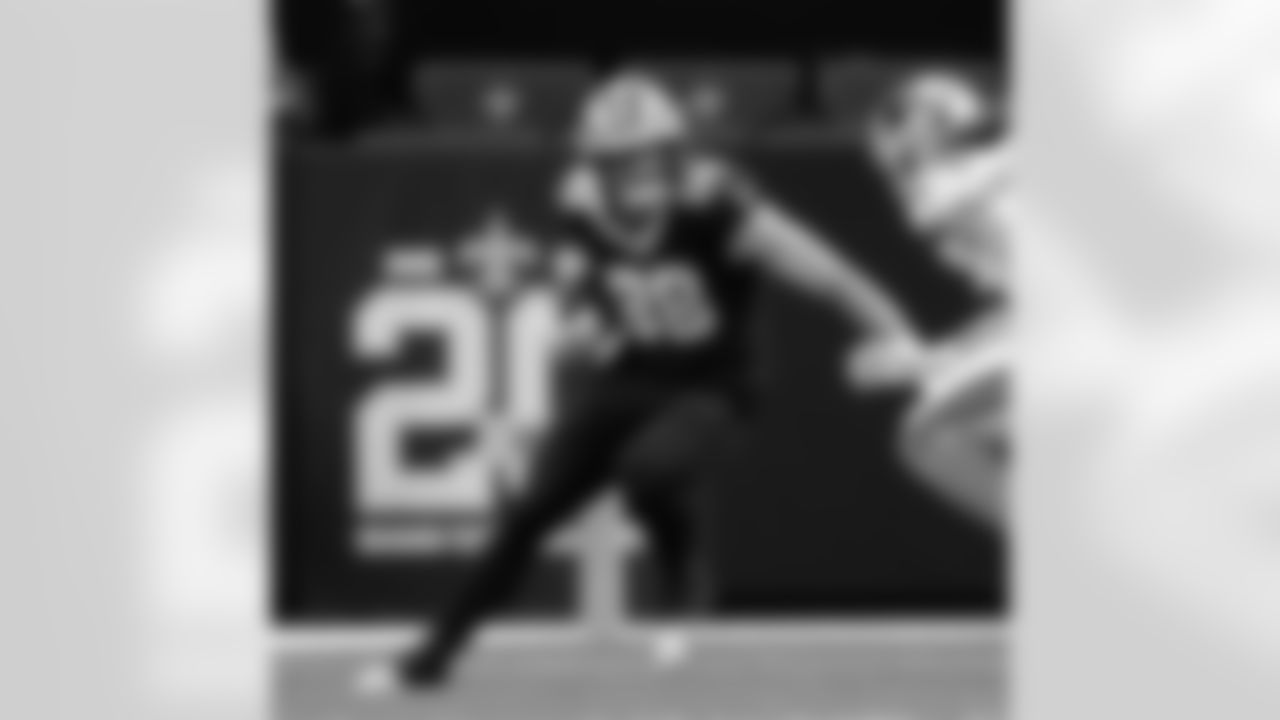 Check out the game action photos from the New Orleans Saints game against the Carolina Panthers for Week 15 of the 2025 NFL season on Dec. 14, 2025 at the Caesars Superdome.