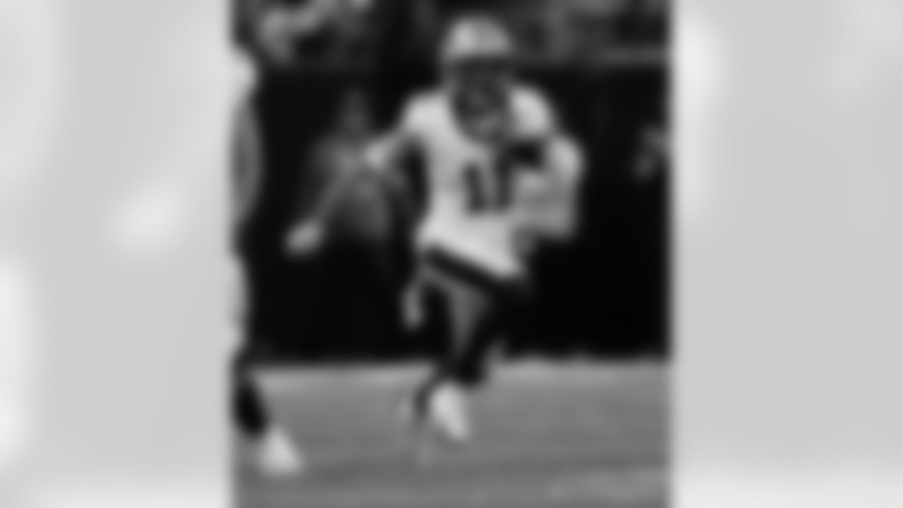 Check out the game action photos from the New Orleans Saints game against the Atlanta Falcons for Week 18 of the 2025 NFL season on Jan. 4, 2026 at Mercedes-Benz Stadium.