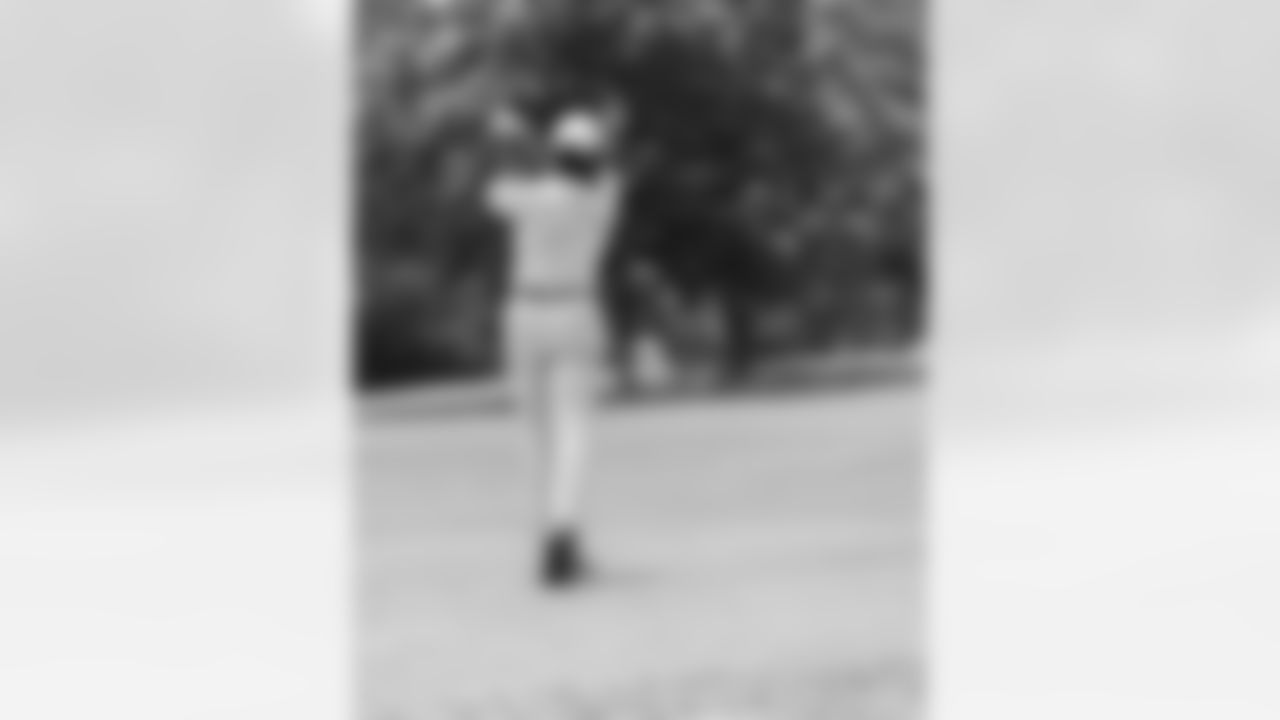 New Orleans Saints head coach Kellen Moore, Executive Vice President/General Manager Mickey Loomis, and a host of current Saints players and legends took part in the Saints Hall of Fame's annual celebrity golf classic at Chateau Golf Country Club in Kenner on Monday, May 19, 2025.