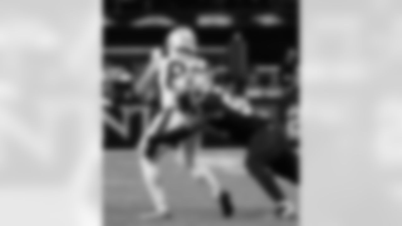Check out the game action photos from the New Orleans Saints game against the New England Patriots for Week 6 of the 2025 NFL season on October 12, 2025 at Caesars Superdome.