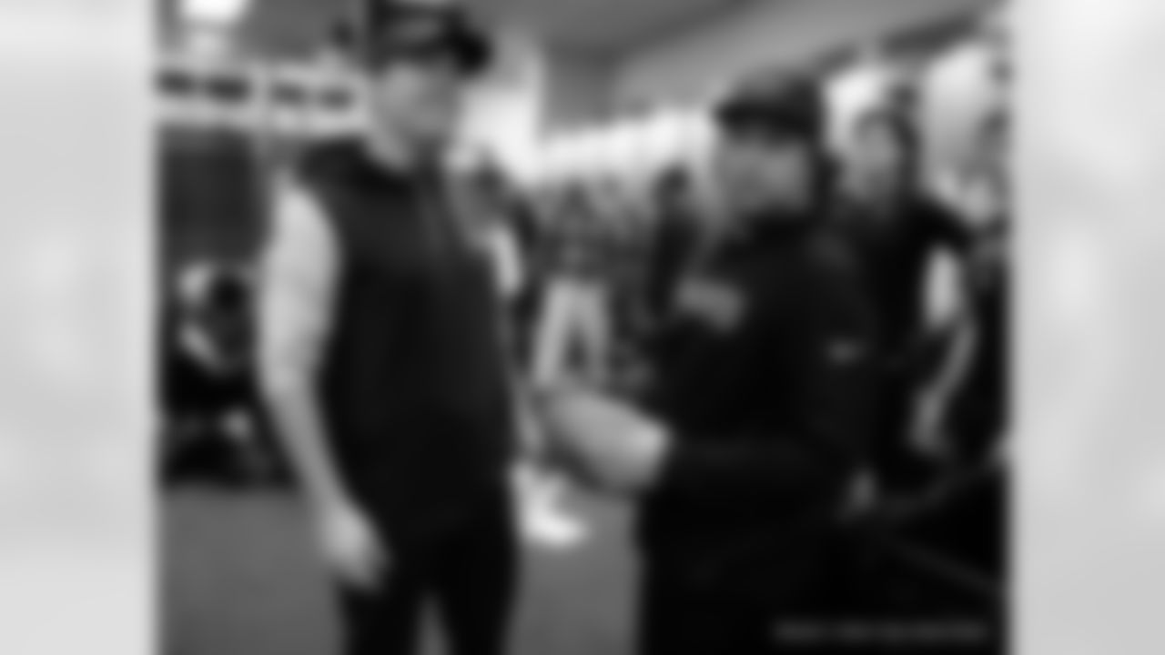 Head inside the New Orleans Saints locker room postgame after the Saints' win against the Tennessee Titans in Week 17 of the 2025 NFL season presented by Bud Light.