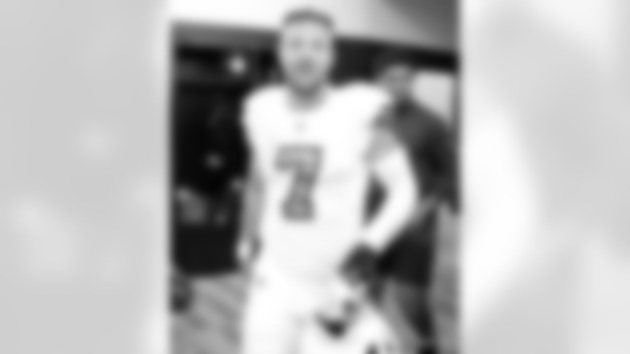 Head inside the New Orleans Saints locker room postgame after the Saints' win against the Carolina Panthers in Week 10 of the 2025 NFL Season presented by Bud Light.